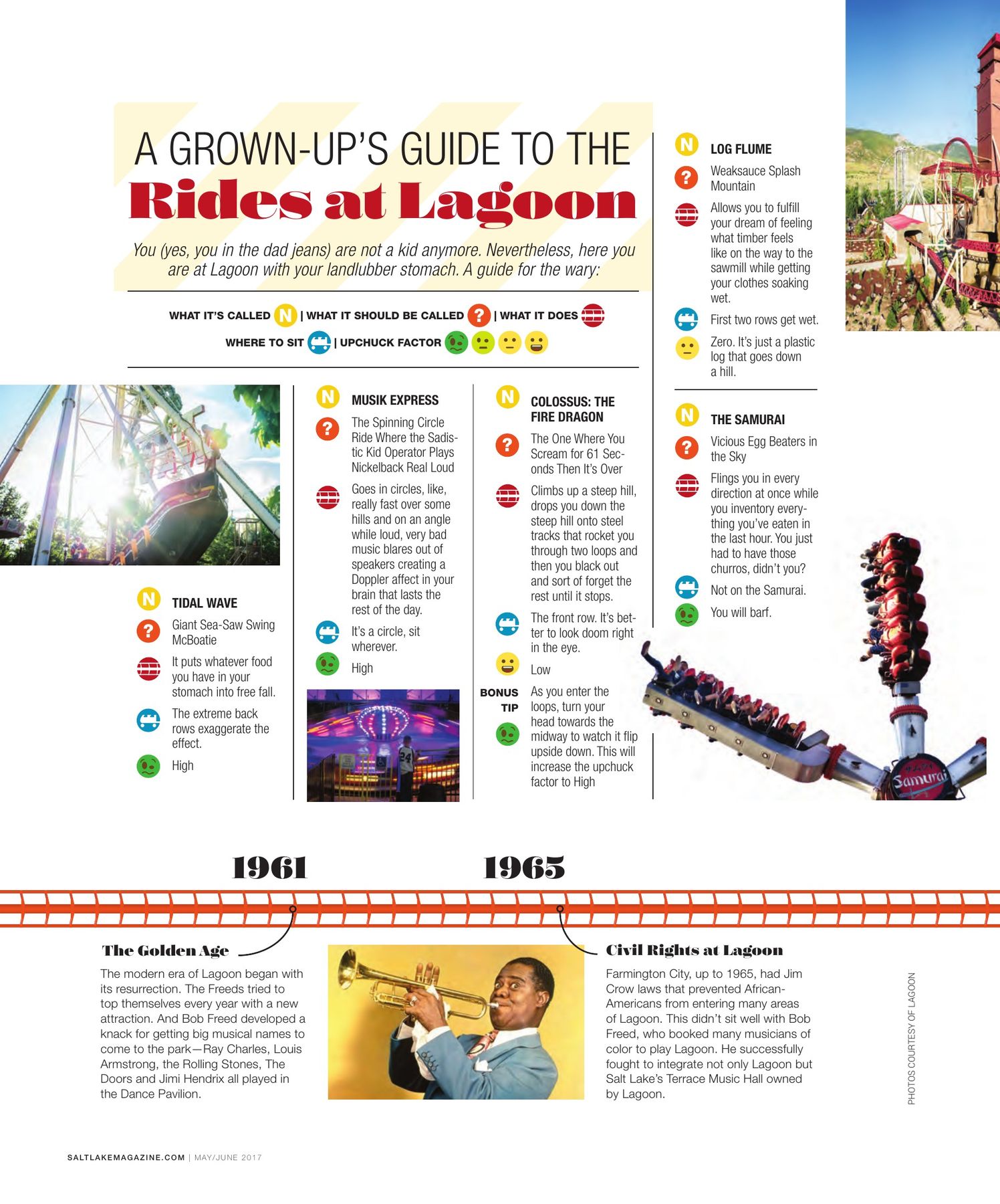 A Grown-Up’s Guide to the Rides at Lagoon