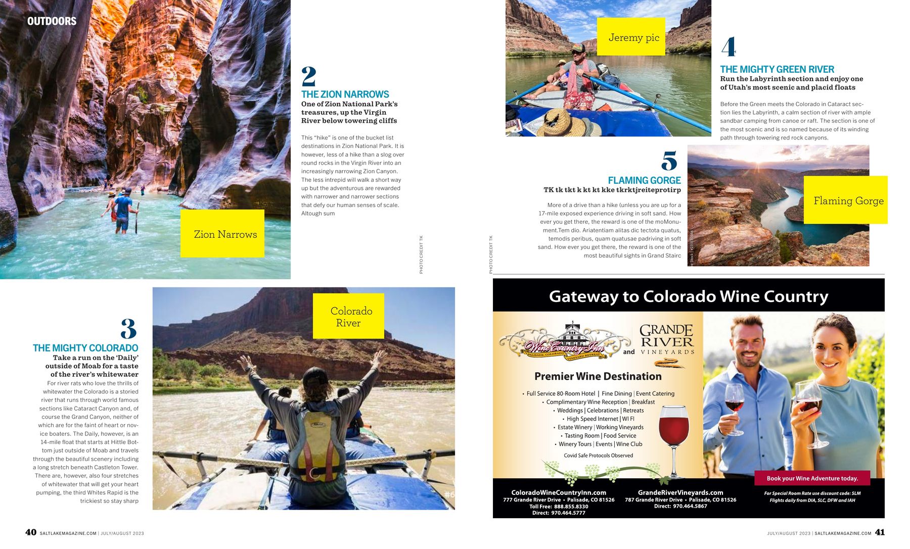Explore Zion National Park in the Fall