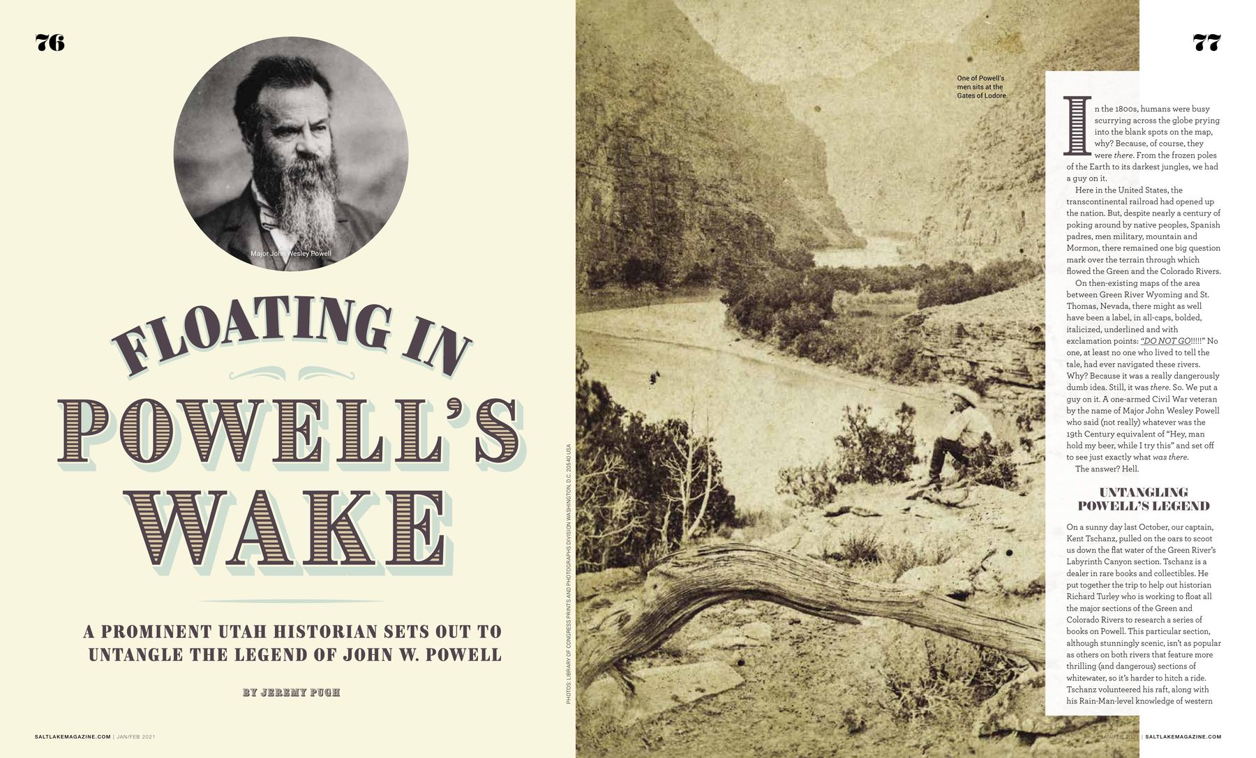 Floating in John W. Powell’s Wake