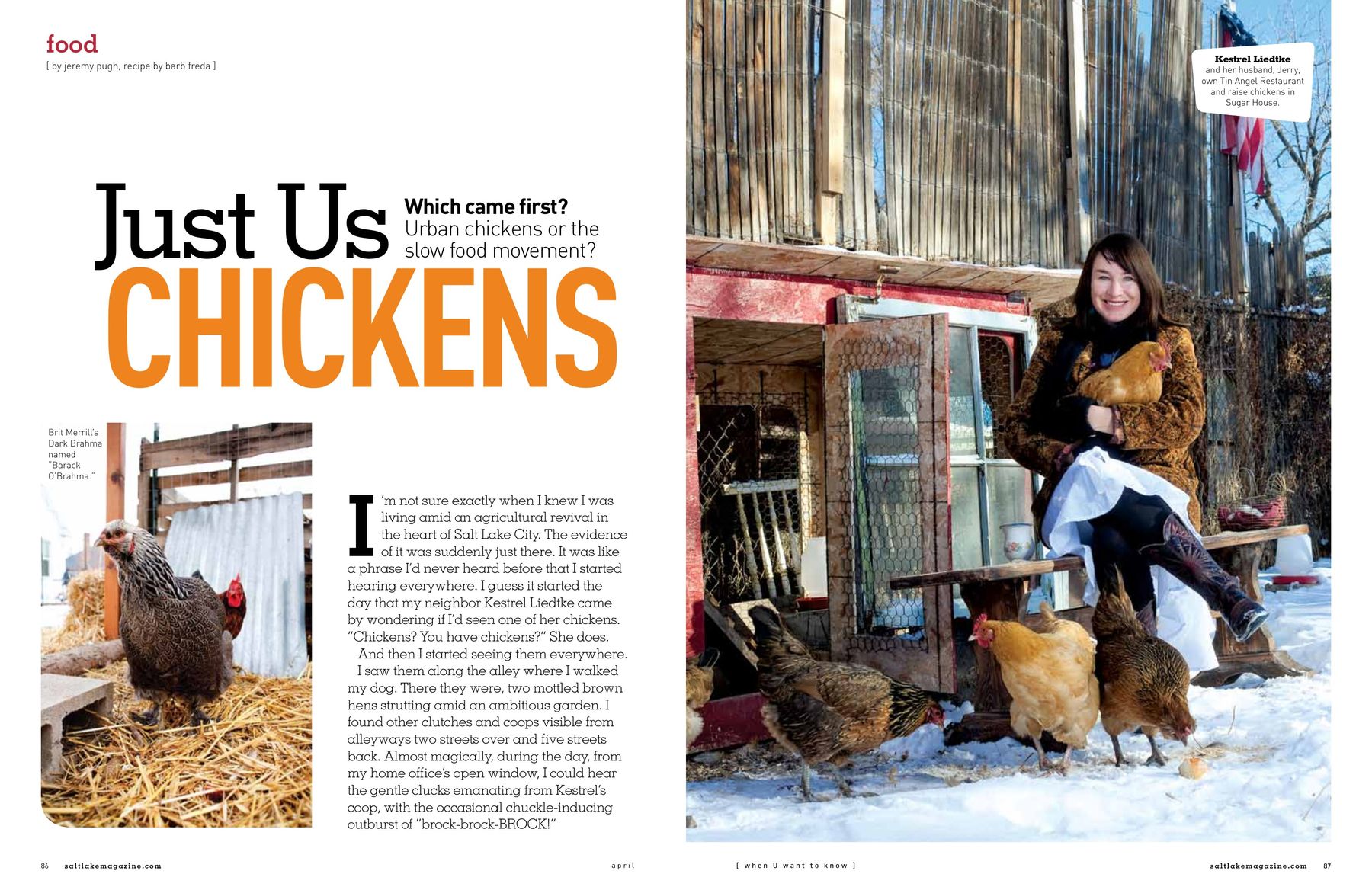 Food: Backyard Chickens and the Slow Food Movement
