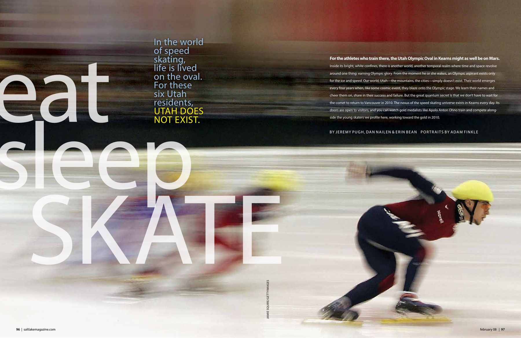 Life on the Oval: Utah’s Speed Skaters