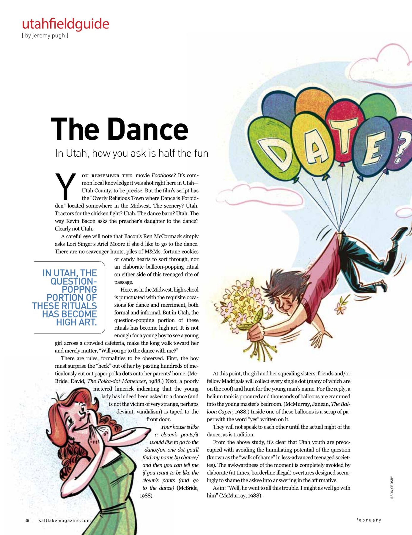 Utah Field Guide: Asking Someone to the Dance