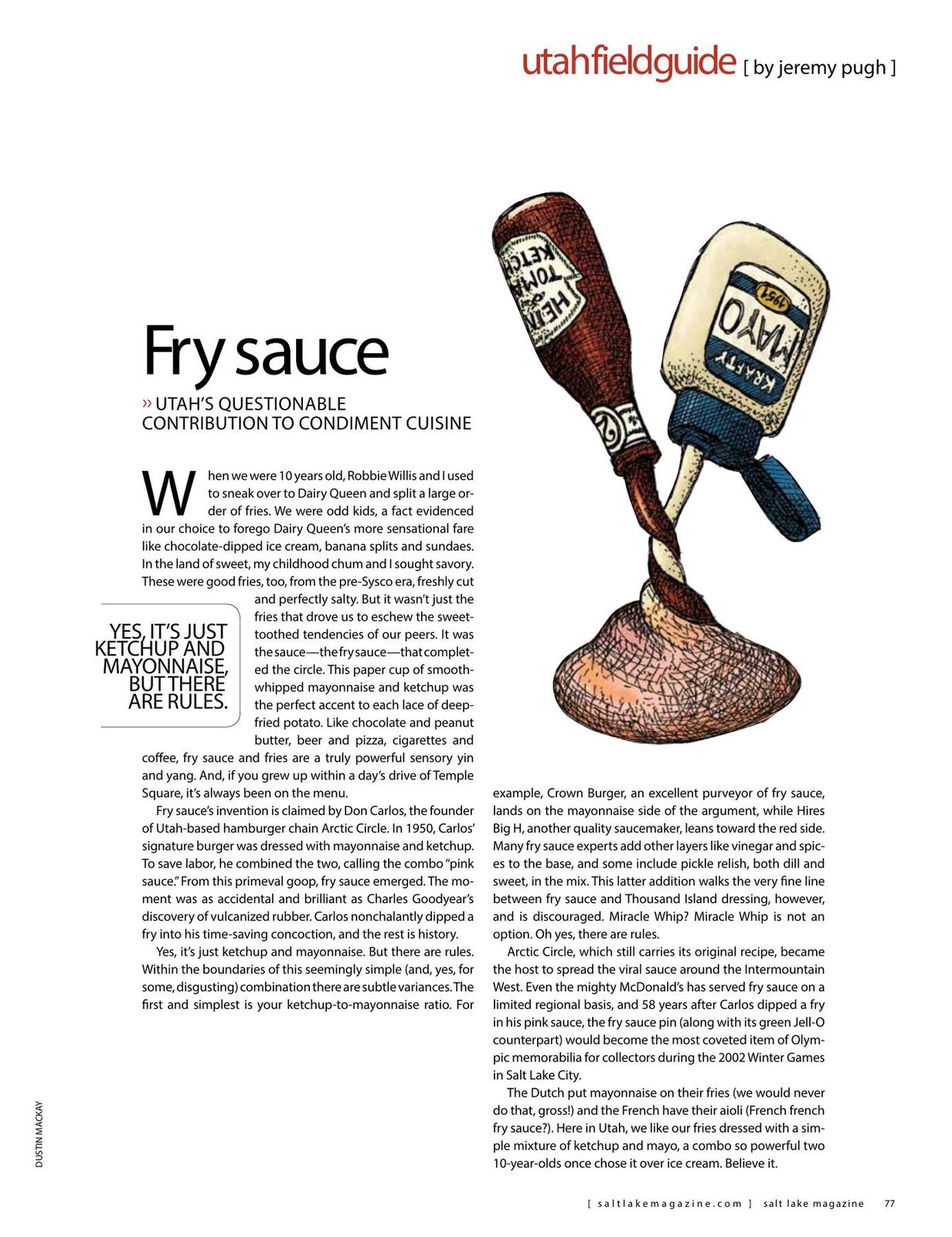 Utah Field Guide: Fry Sauce