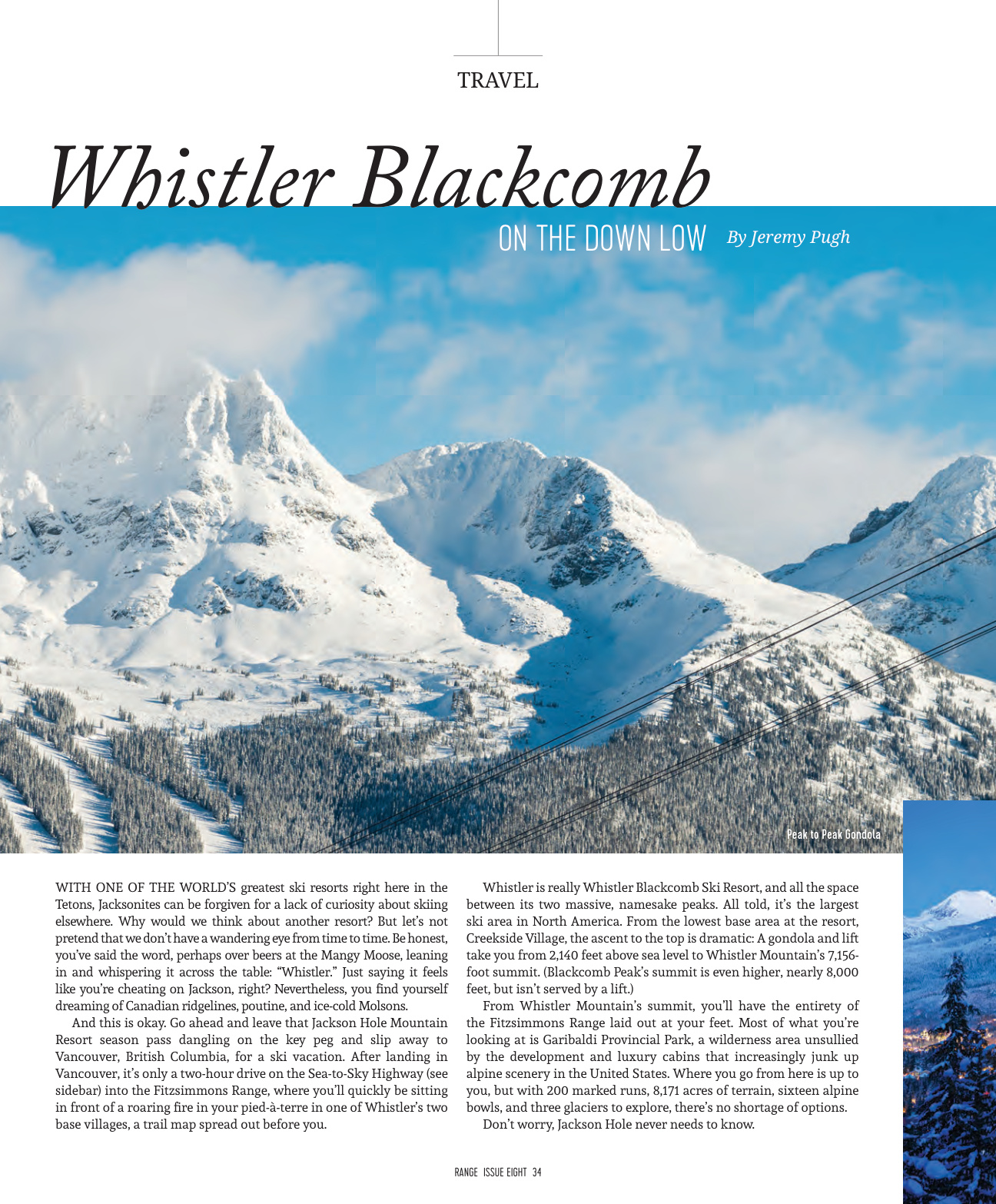 Whistler Blackcomb: On the Down Low